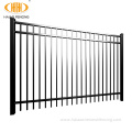 Flat Top Tubular Picket Steel Metal Fence Panels